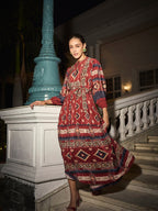 Adeline Printed Dress