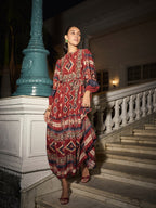 Adeline Printed Dress