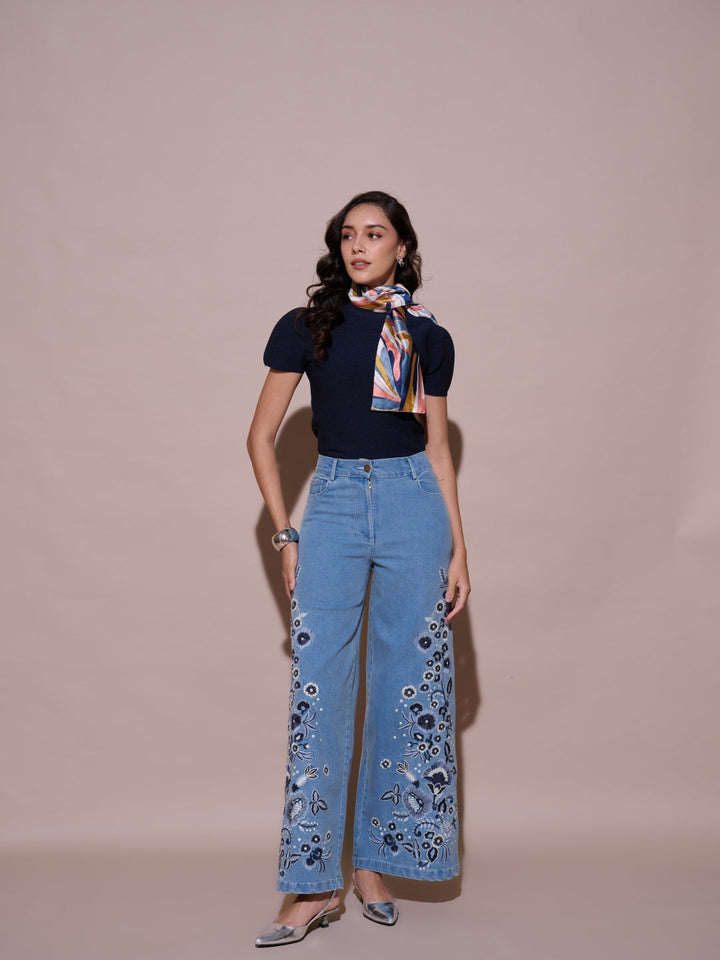 Charlotte Embroidered Jeans