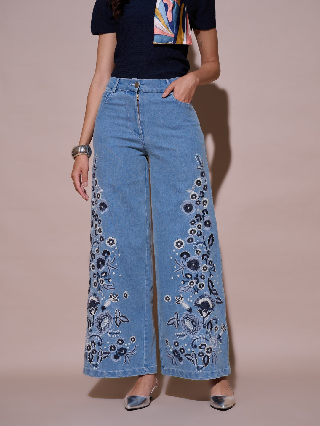 Charlotte Embroidered Jeans