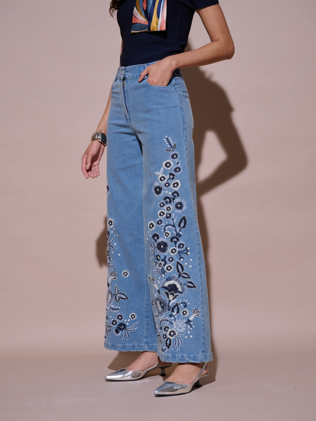 Charlotte Embroidered Jeans
