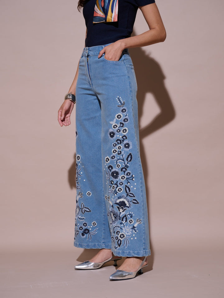 Charlotte Embroidered Jeans