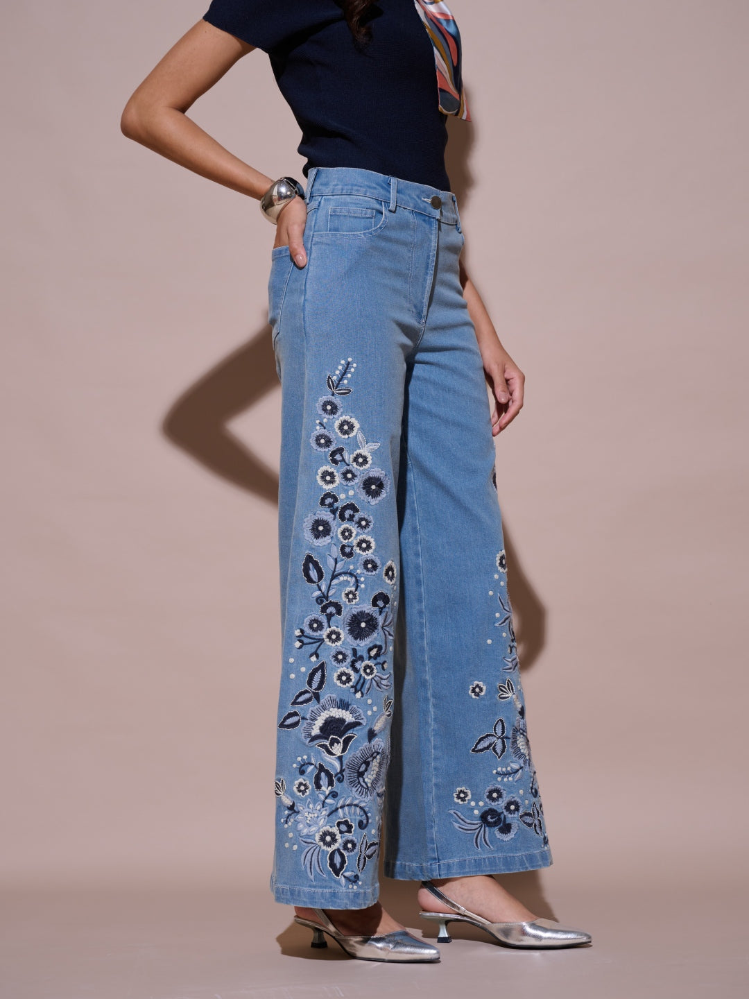 Charlotte Embroidered Jeans