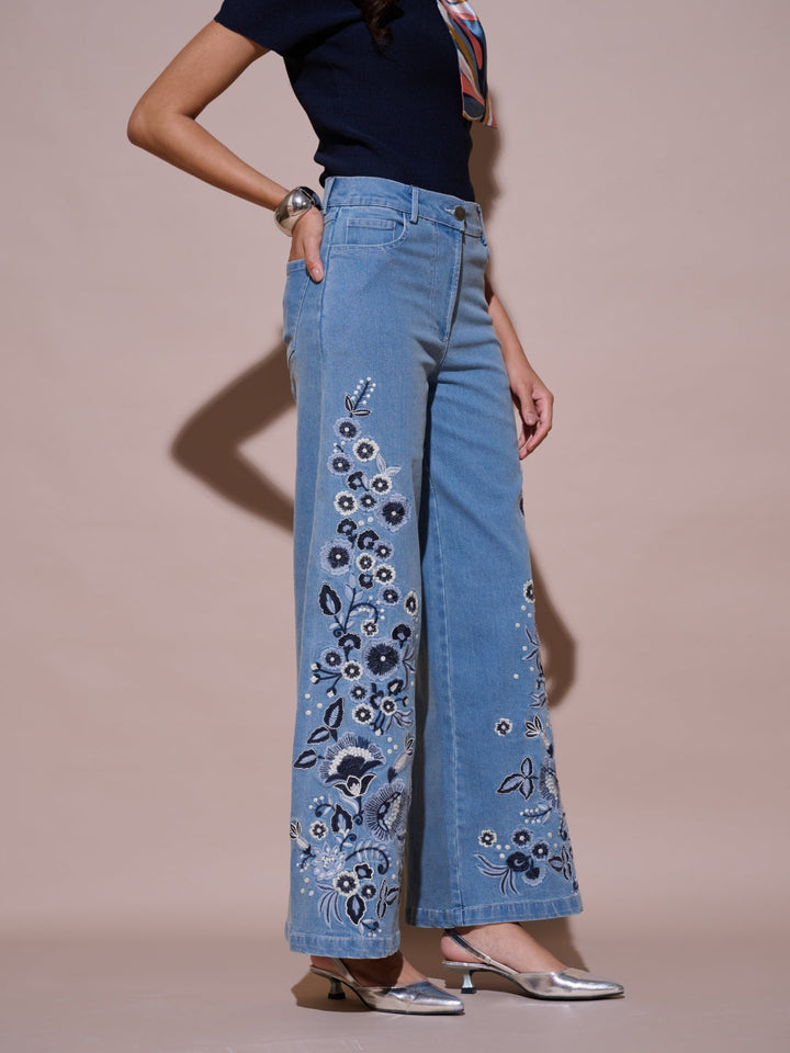 Charlotte Embroidered Jeans