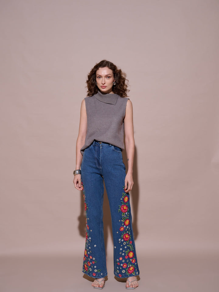 Cheryl Embroidered Jeans