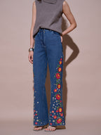 Cheryl Embroidered Jeans