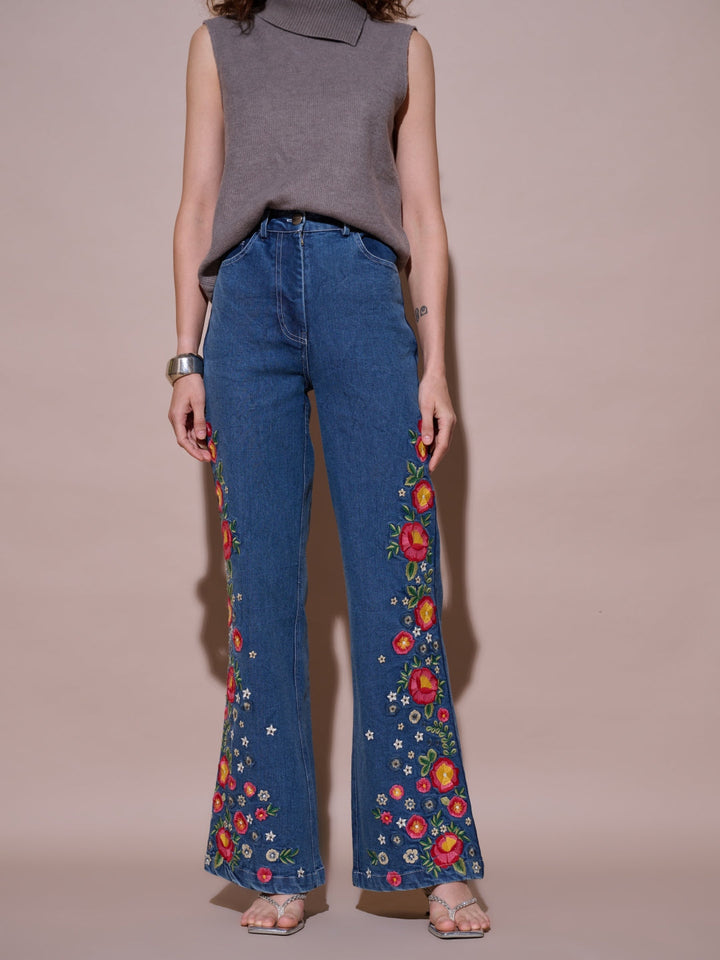 Cheryl Embroidered Jeans