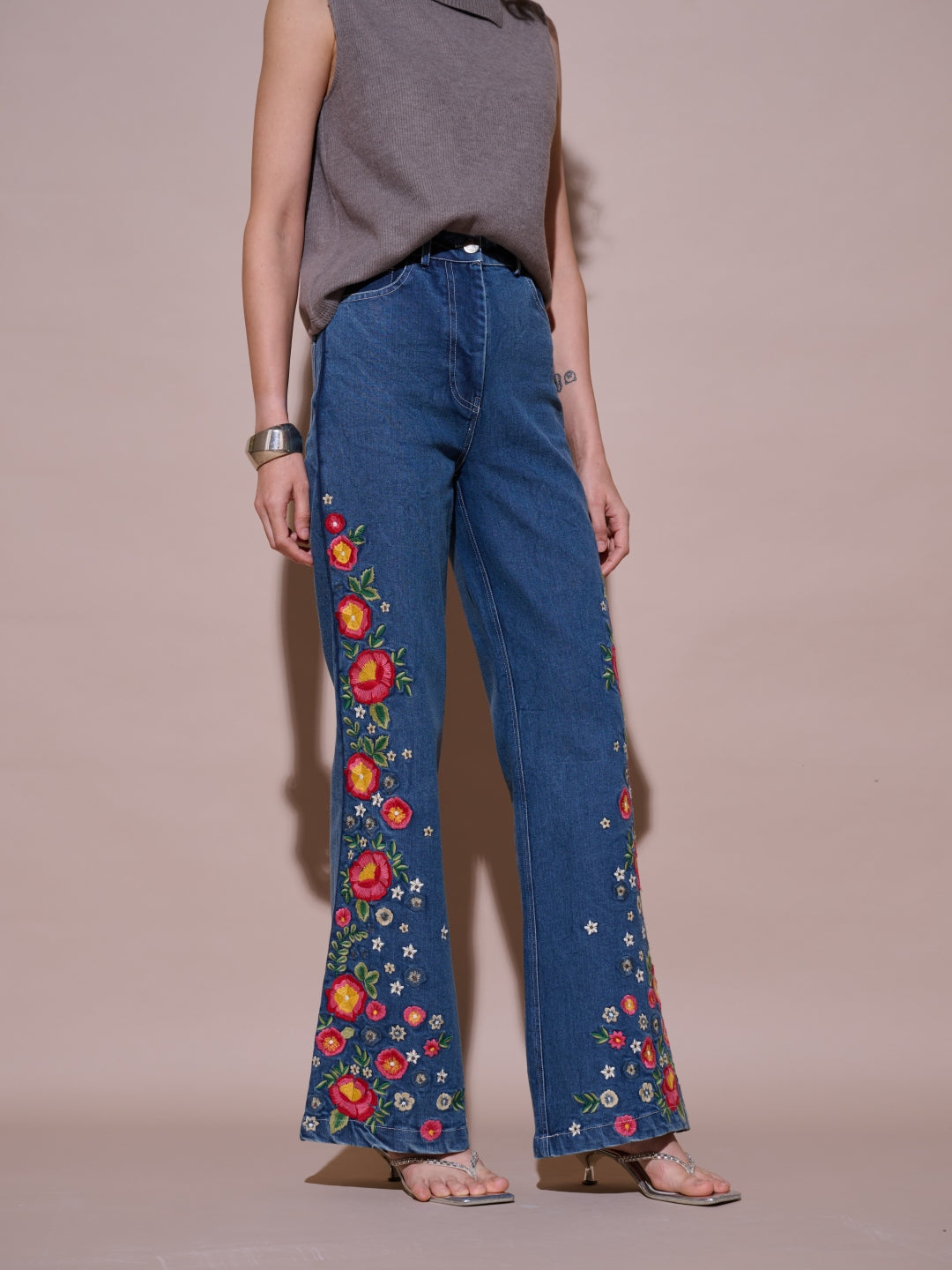 Cheryl Embroidered Jeans