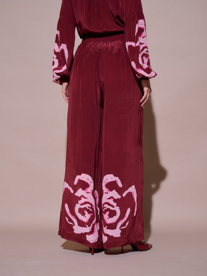 Grace Mulberry Printed Pants