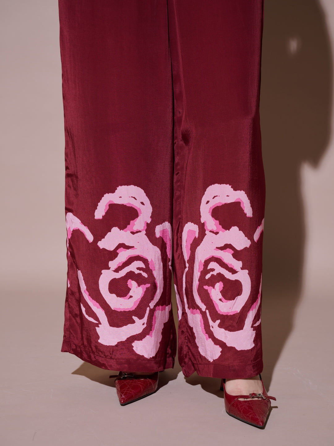 Grace Mulberry Printed Pants