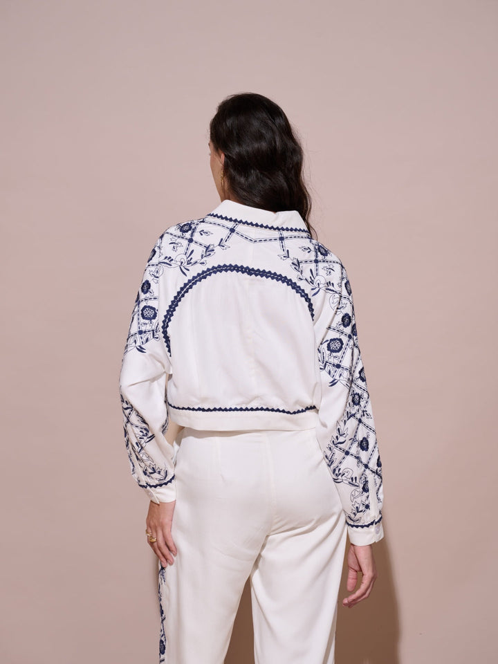 Natalie Embroidered Jacket