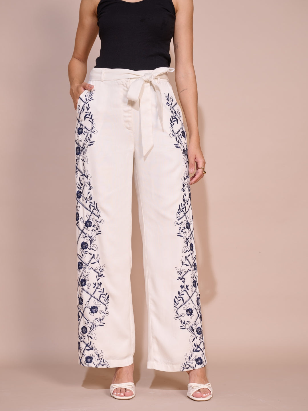 Natalie Embroidered Pants