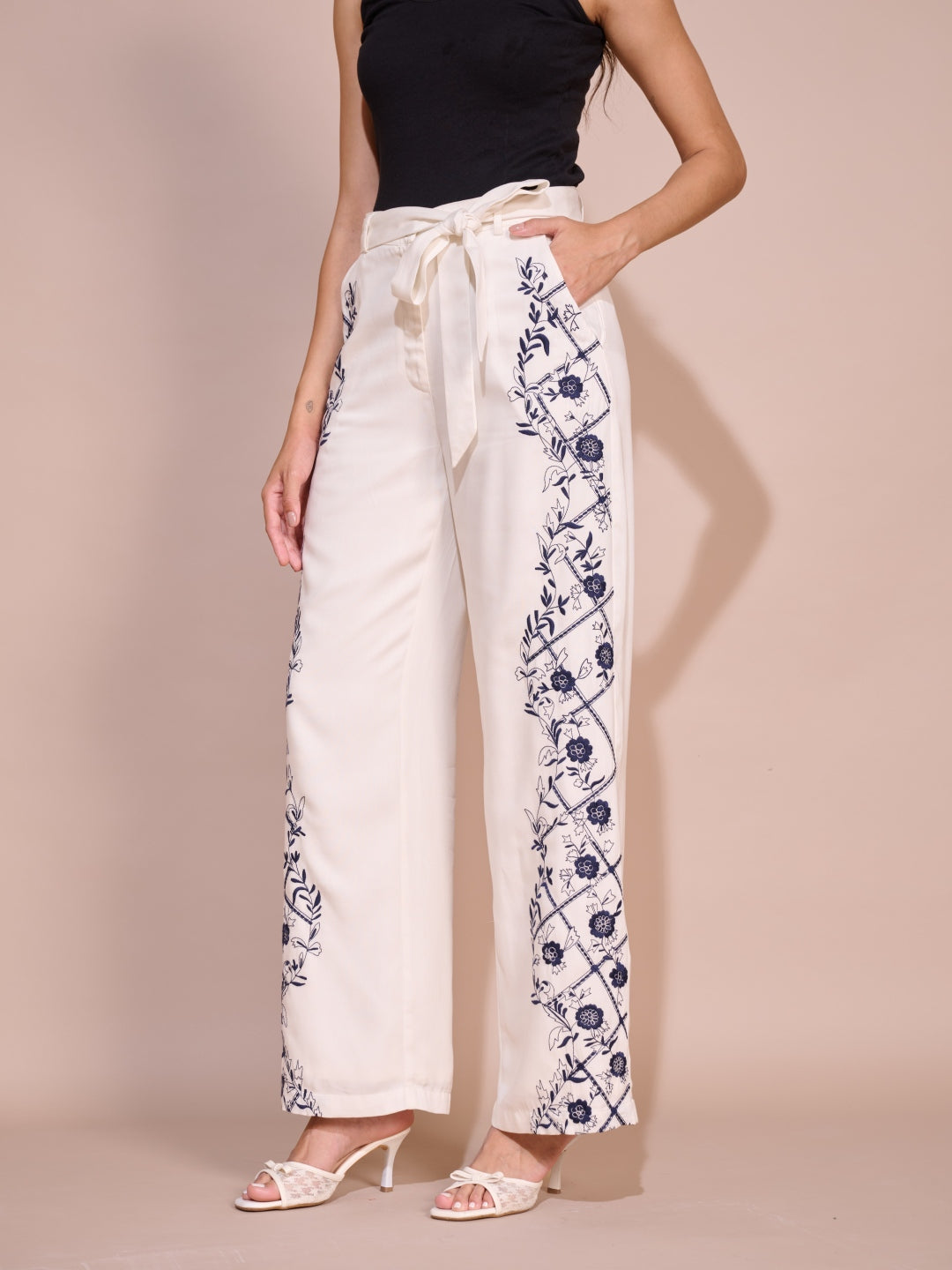 Natalie Embroidered Pants
