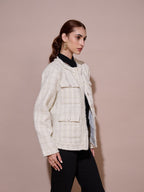 Veni Tandon in our Sydney Tweed Jacket