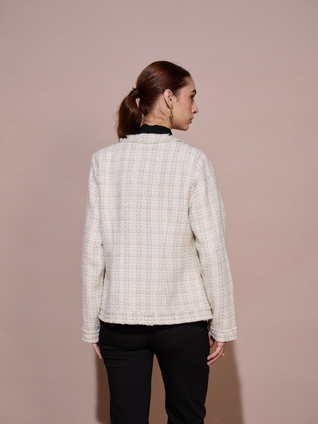 Veni Tandon in our Sydney Tweed Jacket