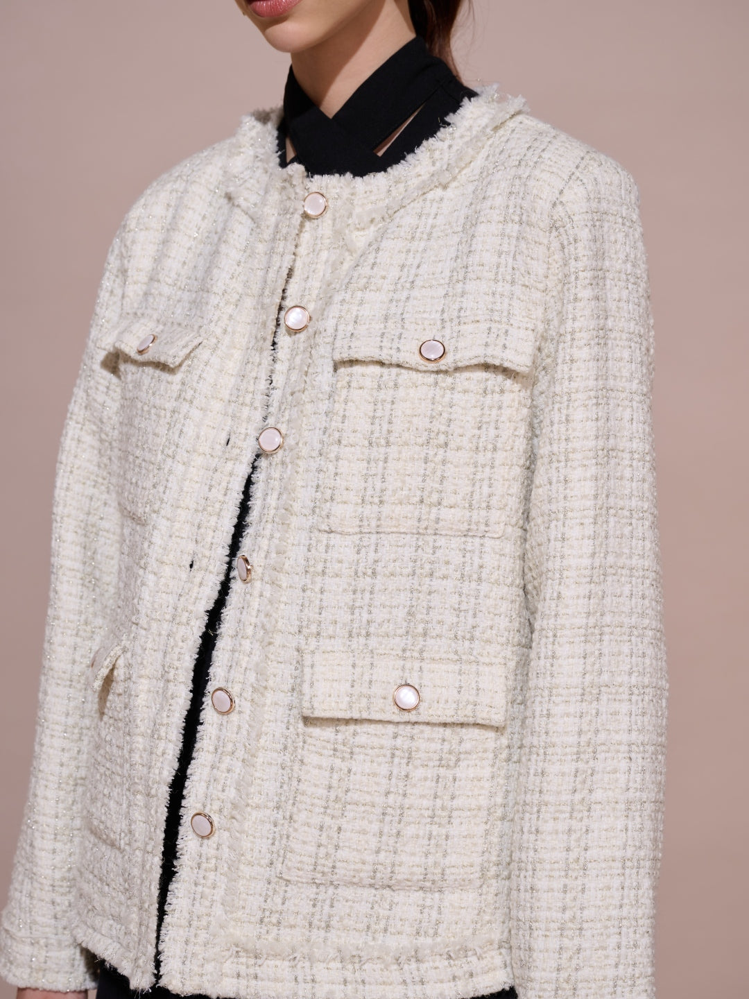 Veni Tandon in our Sydney Tweed Jacket