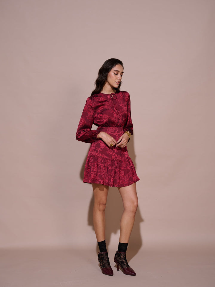 Florence Jacquard Dress