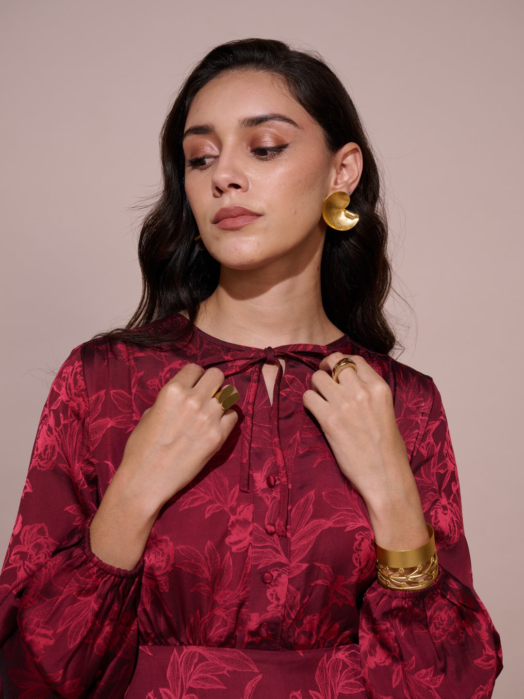 Florence Jacquard Dress