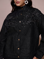 Divya Bhopana in our Kristine Oversized Jacket