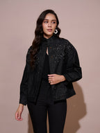 Divya Bhopana in our Kristine Oversized Jacket
