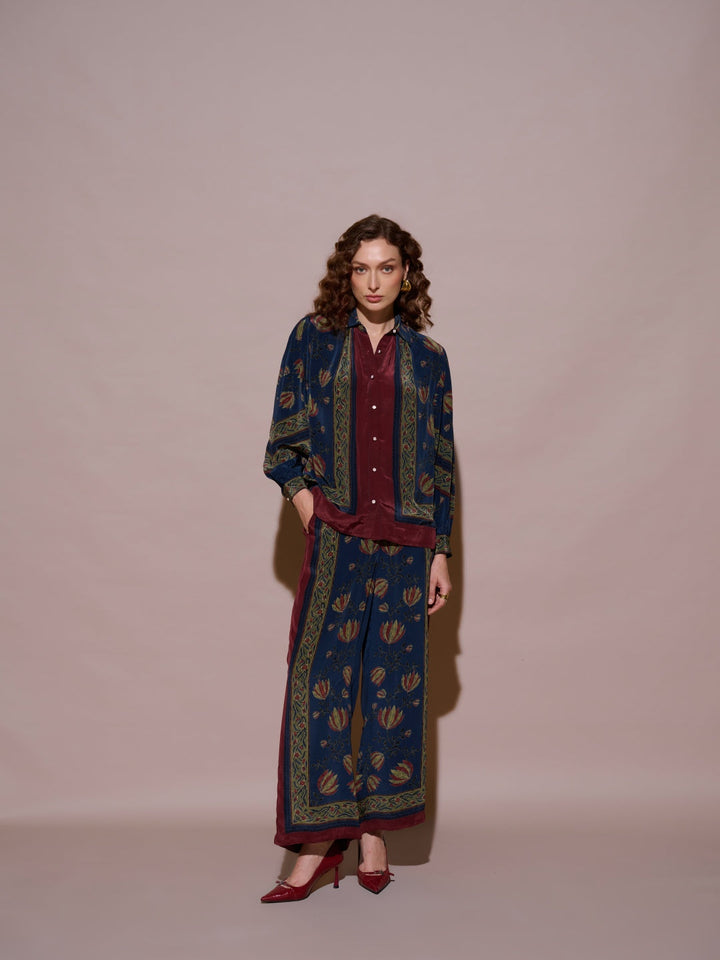 Cynthia Mulberry Pants