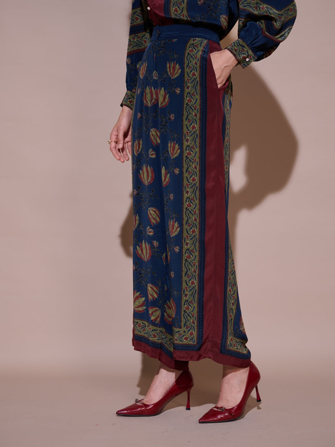 Cynthia Mulberry Pants