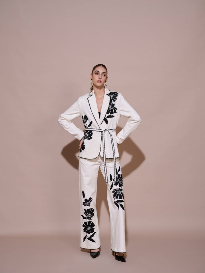 Bianca Embroidered Blazer