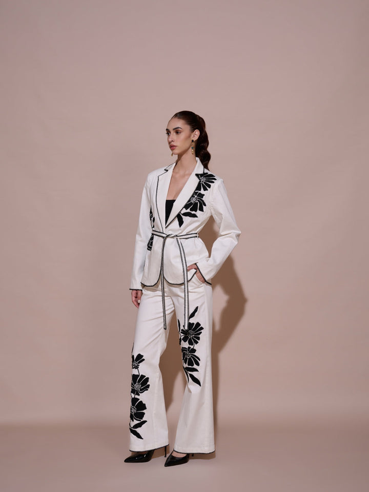 Bianca Embroidered Blazer