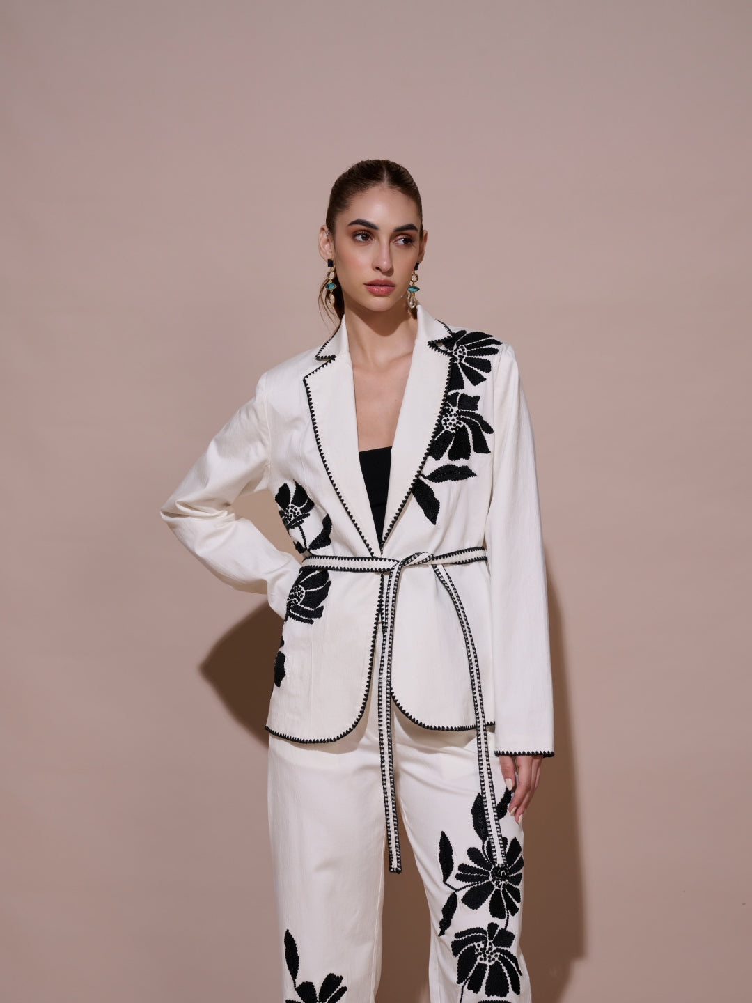 Bianca Embroidered Blazer