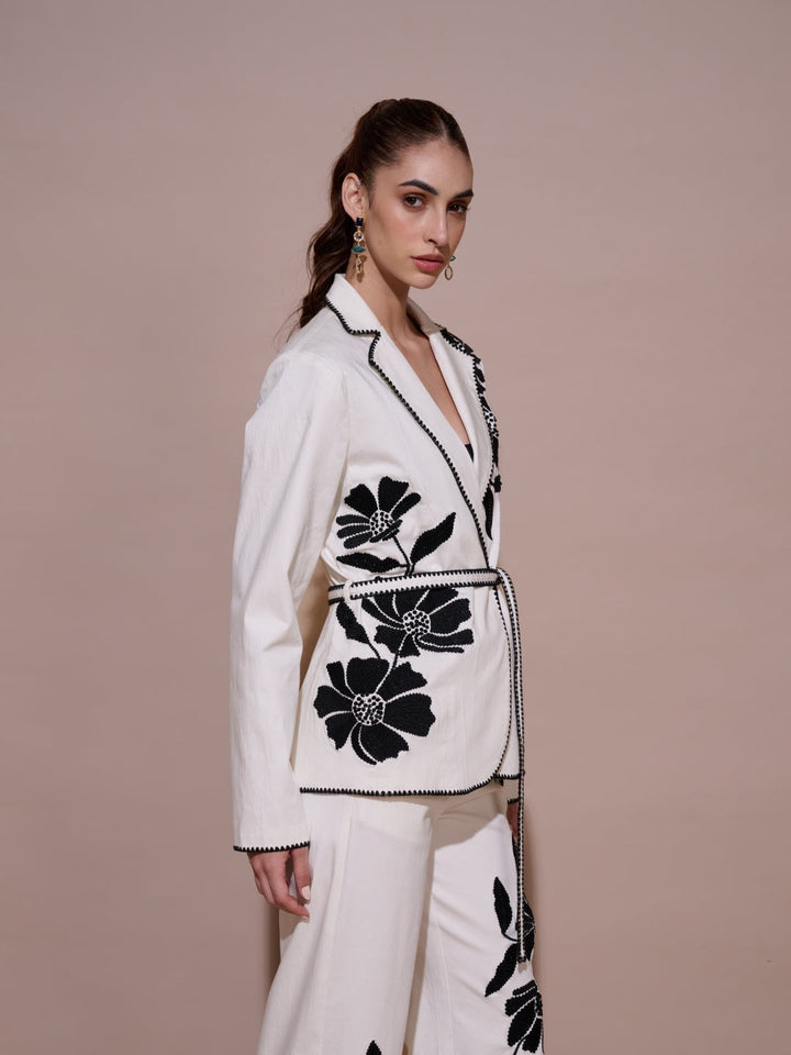 Bianca Embroidered Blazer