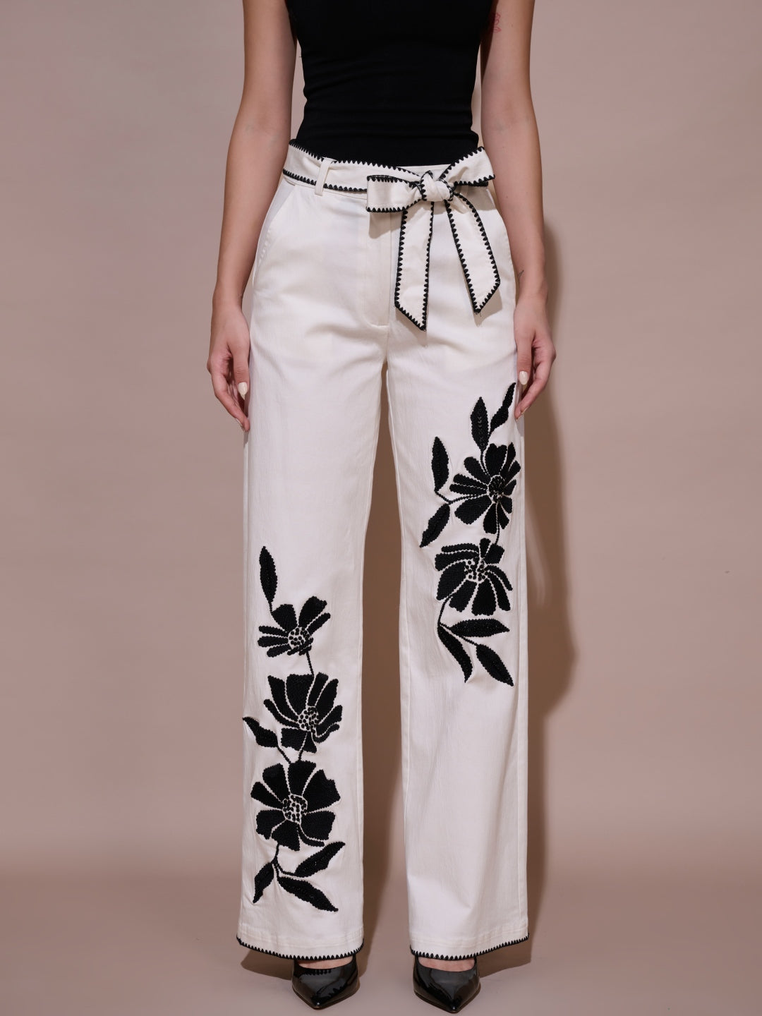 Bianca Embroidered Pants