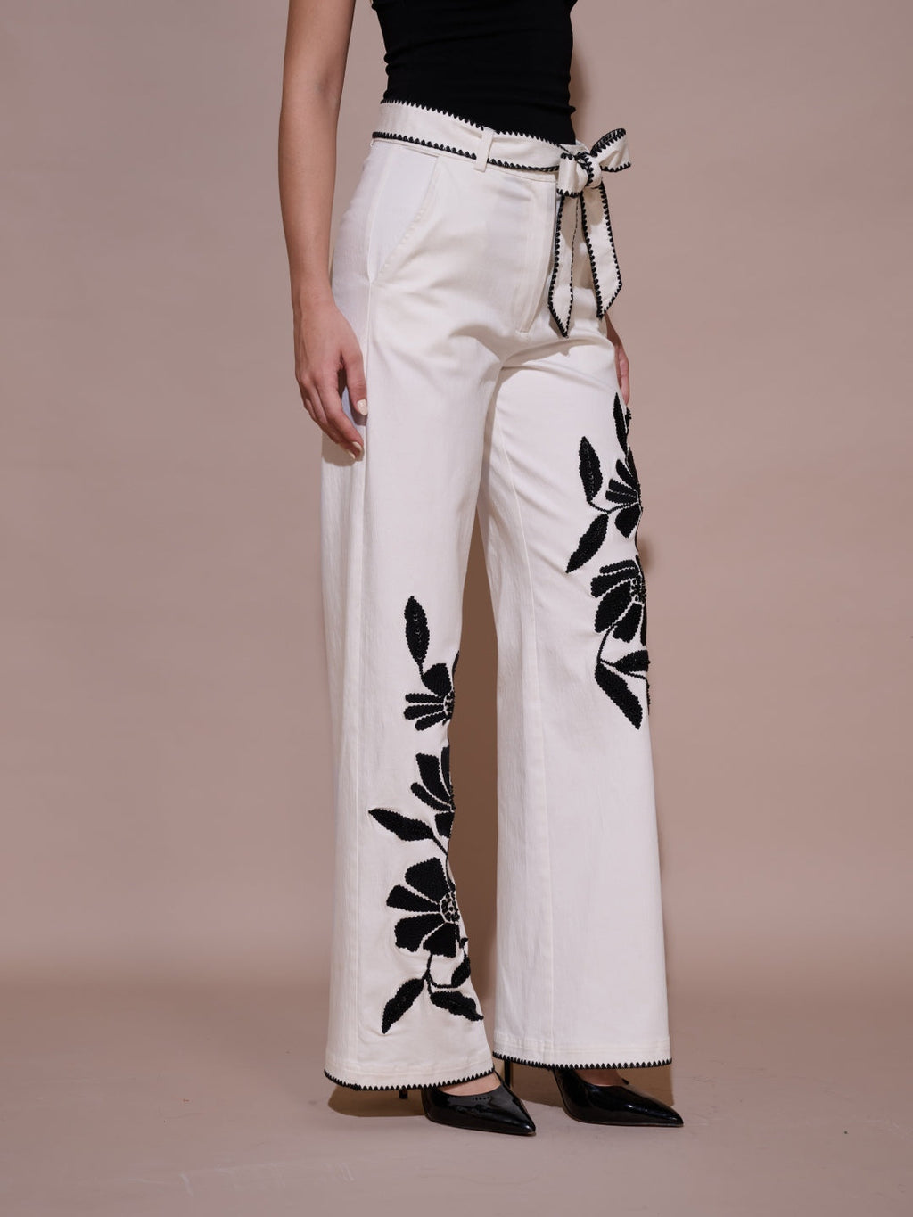 Bianca Embroidered Pants