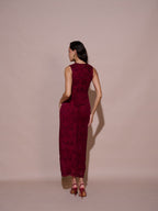 Tushita Mehta in our Monica mesh dress