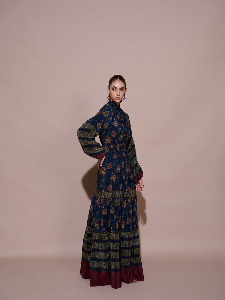 Sonal Ved in our Cynthia Mulberry Dress