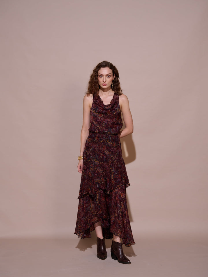 Ayesha Amin Nigam in our Sharon Cowl Neck Top