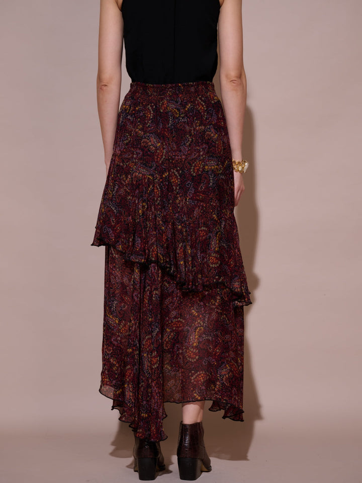 Tushita Mehta in our Sharon Ruffle Skirt