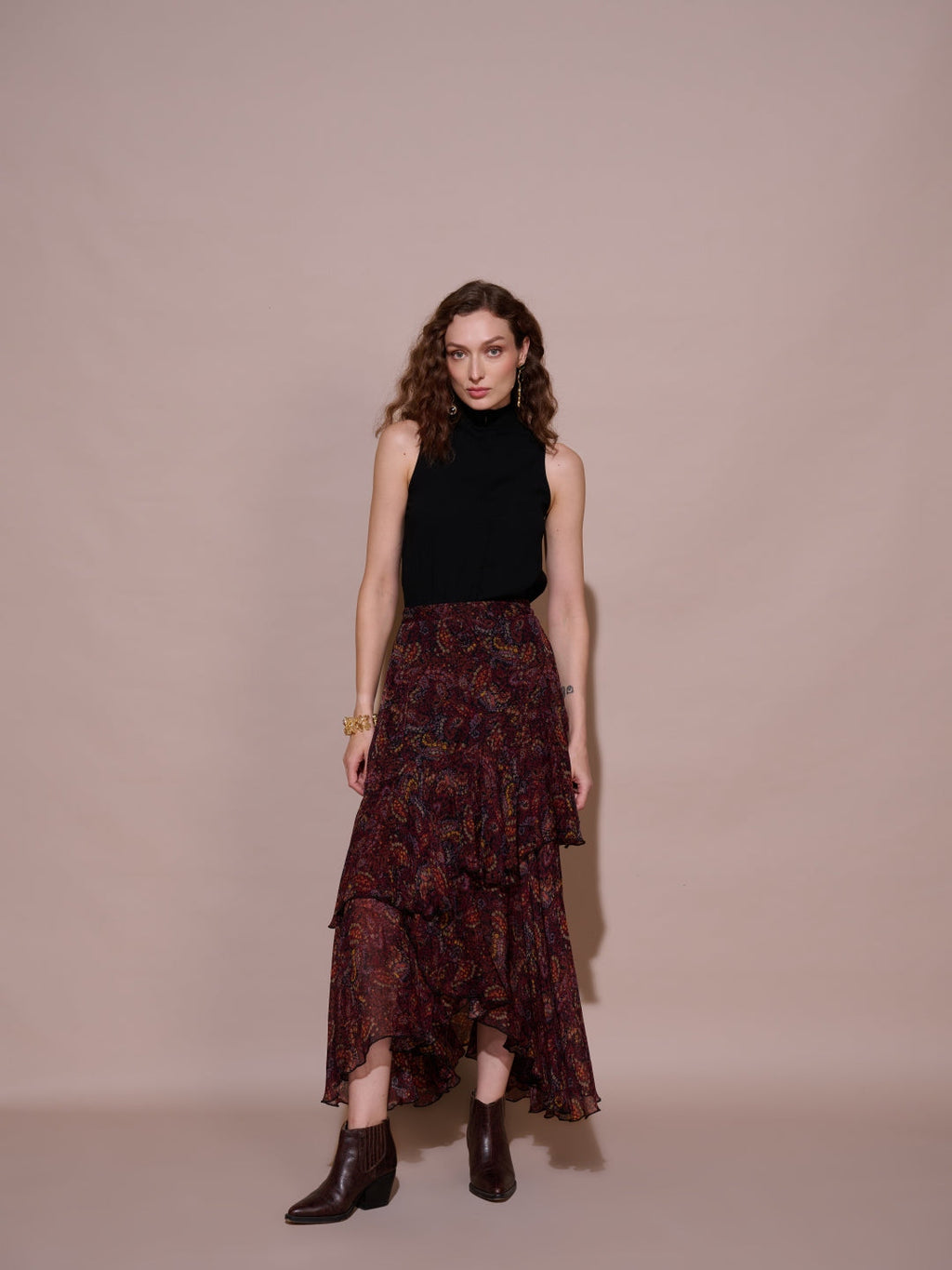 Ayesha Amin Nigam in our Sharon Ruffle Skirt