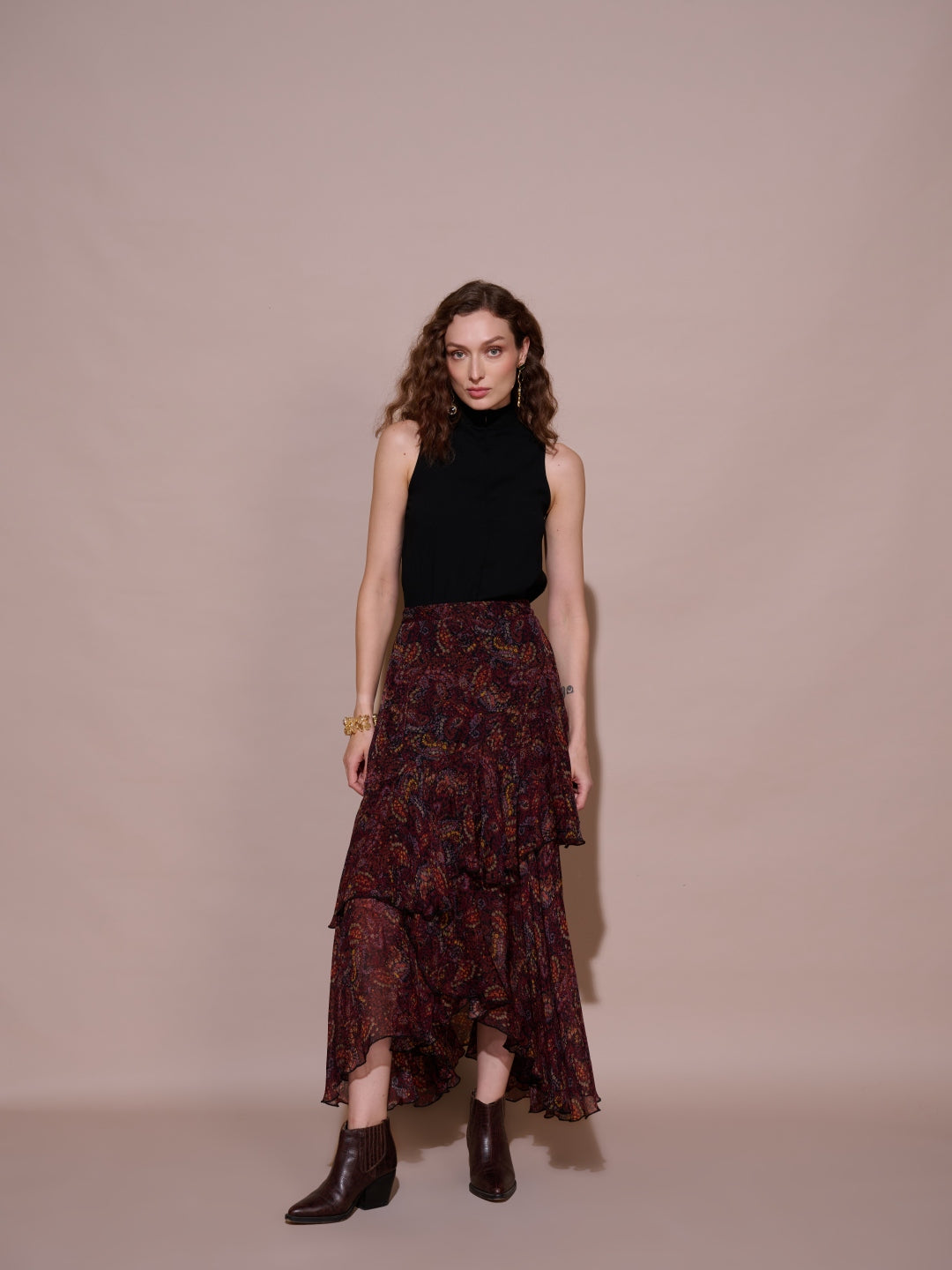 Ayesha Amin Nigam in our Sharon Ruffle Skirt