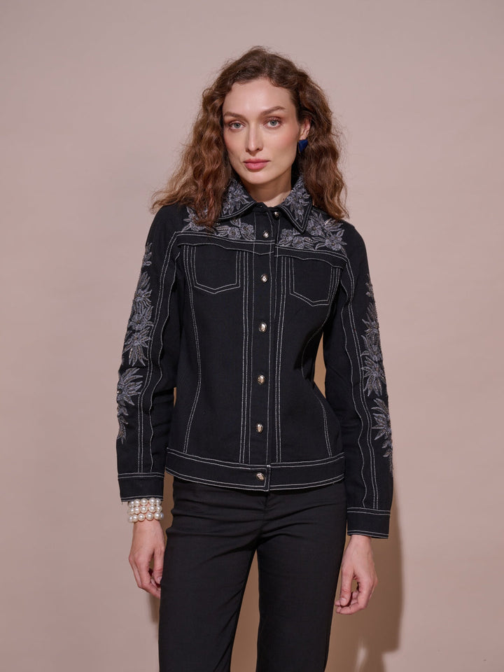 Sonal Chadha in our Lucy Embroidered Jacket