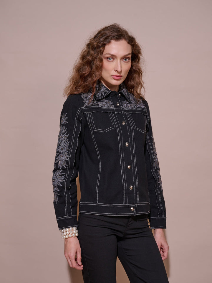 Sonal Chadha in our Lucy Embroidered Jacket