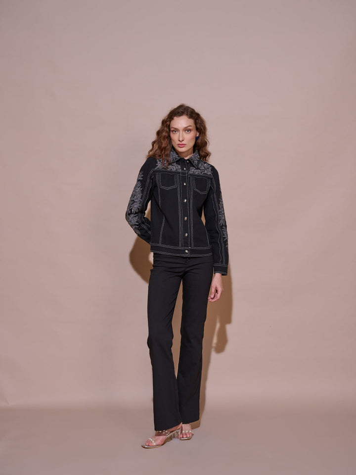 Sonal Chadha in our Lucy Embroidered Jacket