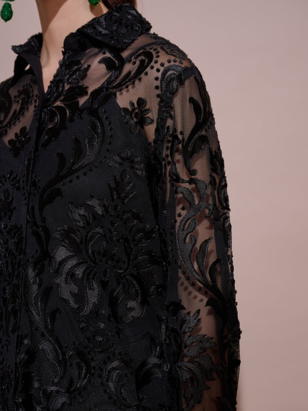 Julie Jacquard Shirt