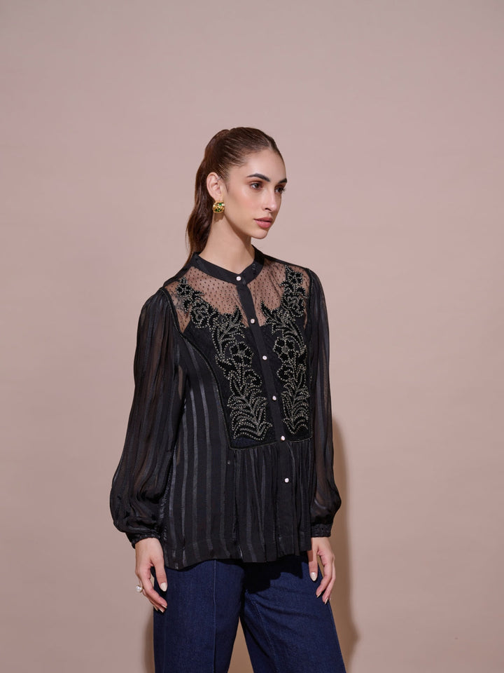 Amara Embroidered Top