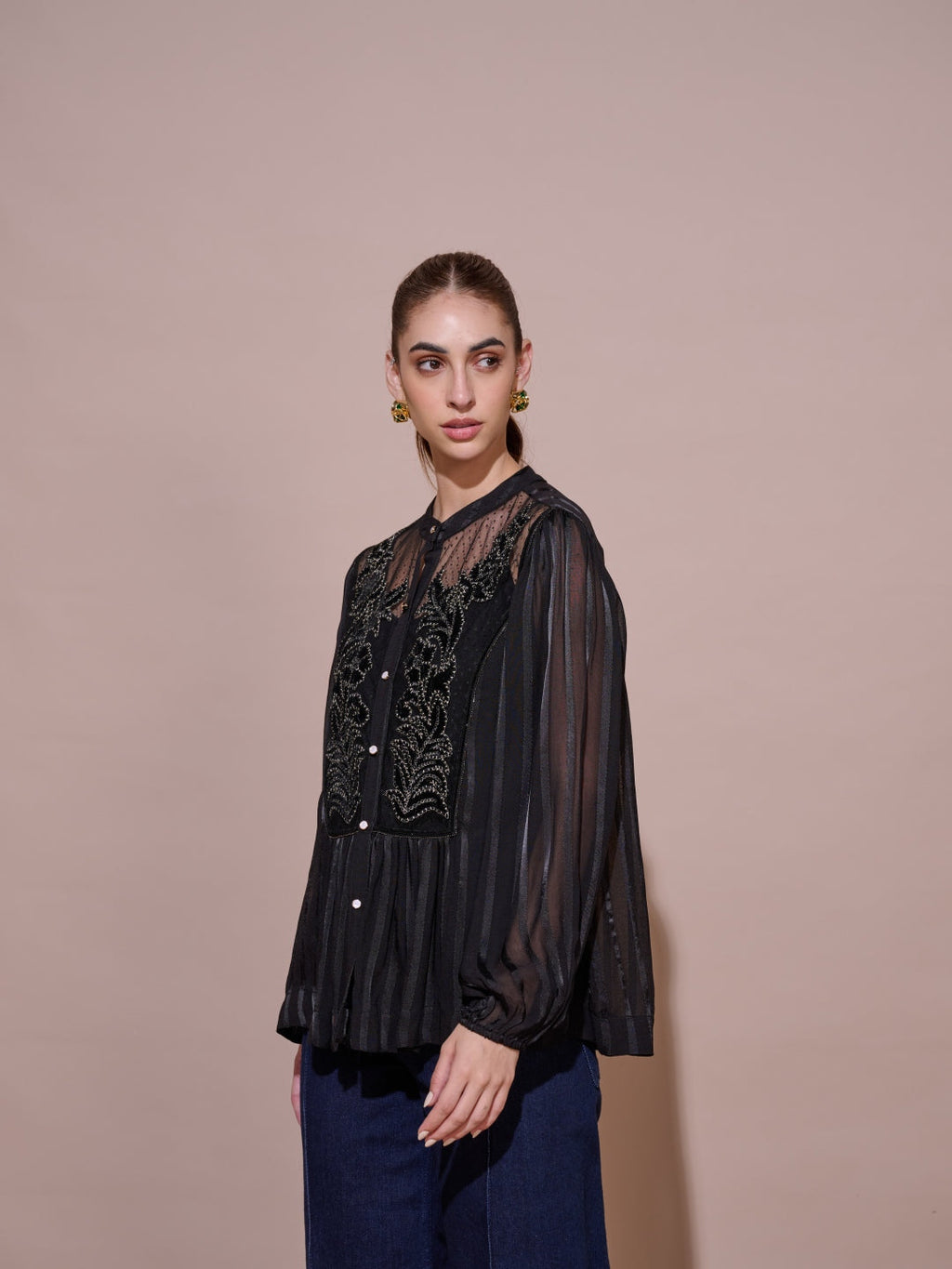 Amara Embroidered Top