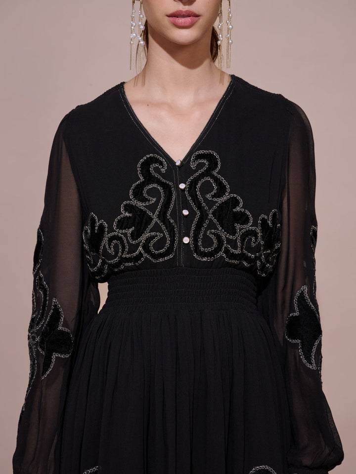 Eloise Embroidered Dress
