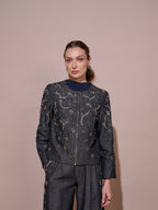 Isha Sutaria in our Rosie Embellished Jacket