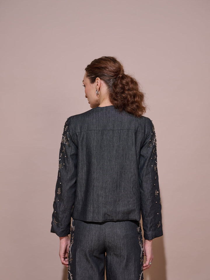 Isha Sutaria in our Rosie Embellished Jacket