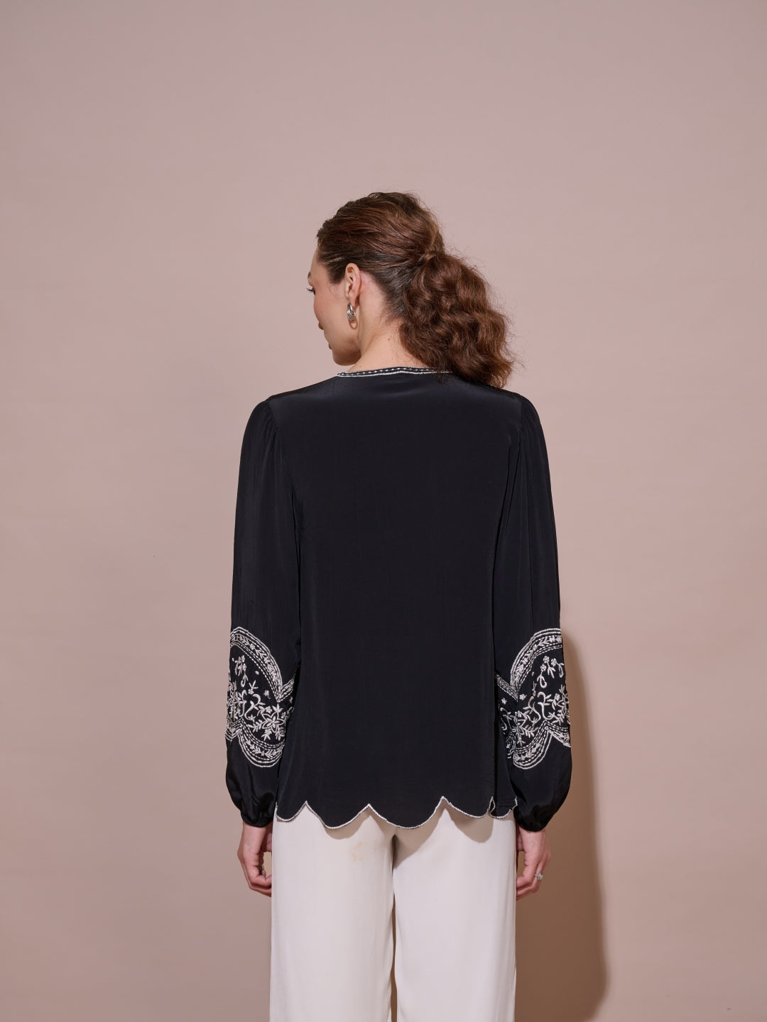 Nancy Embroidered Top