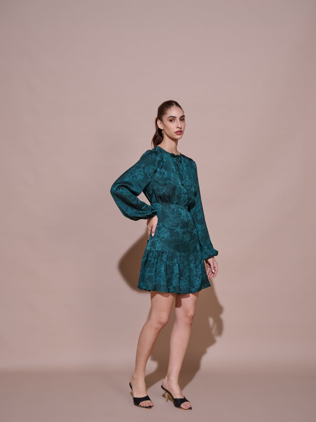 Florence Jacquard Dress