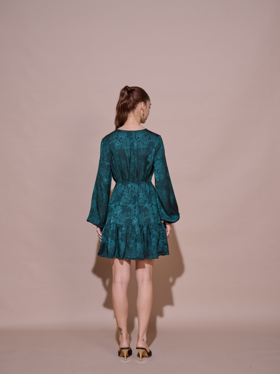 Ayesha Amin Nigam in our Florence Jacquard Dress